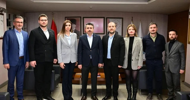 Yıldırım Belediye Başkanı Oktay Yılmaz a akademik ziyaret Bursa Haberleri