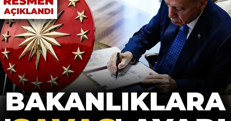 Bakanlıklara savaş ayarı: Savunma Başkanlığı resmen açıklandı