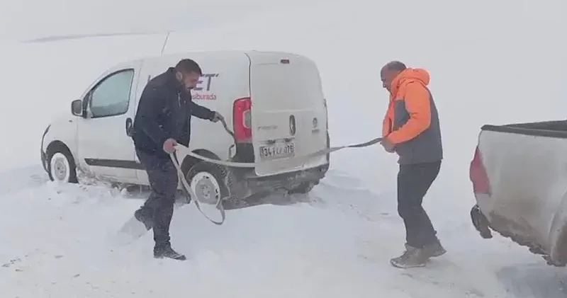 Kars’ta tipi ve buzlanma