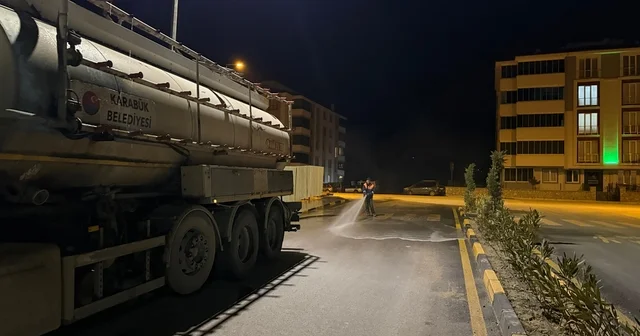Karabük te kapsamlı temizlik çalışmaları sürüyor Karabük Haberleri