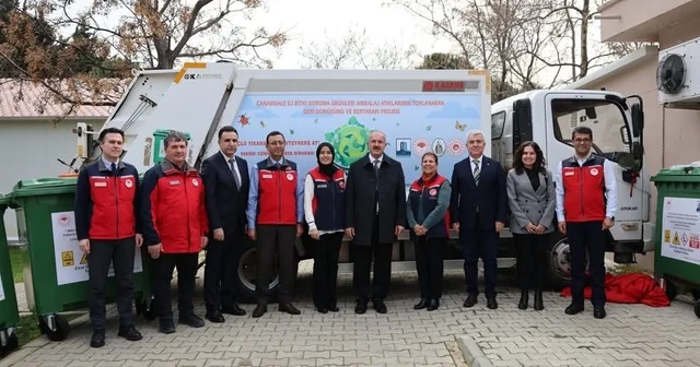 Çanakkale de 45 bin kilogram atık bertaraf edildi Çanakkale Haberleri