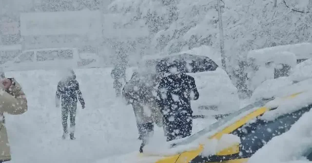 Bitlis beyaz örtü altında VİDEO İZLE