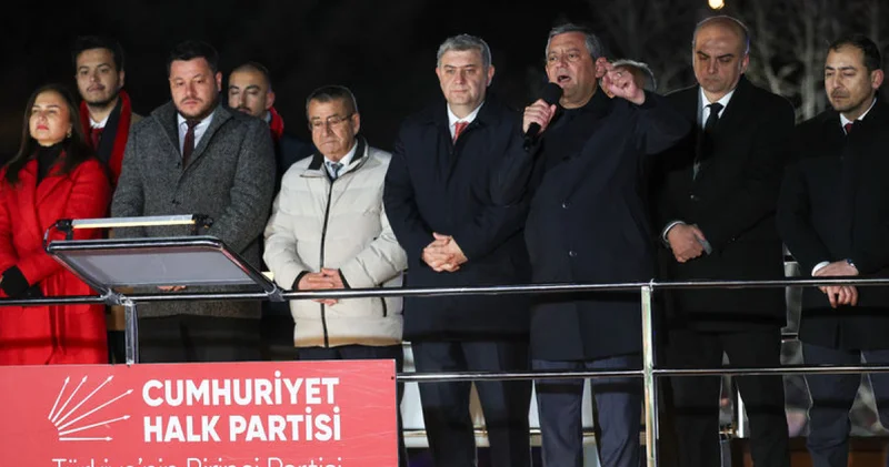 CHP Genel Başkanı Özel, Bolu mitinginde konuştu Son dakika haberleri