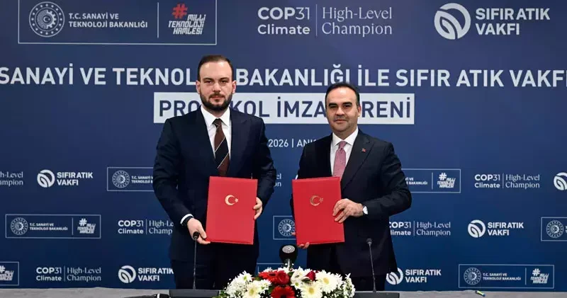 Sanayide yeşil dönüşümün hızlandırılması protokolü imzalandı