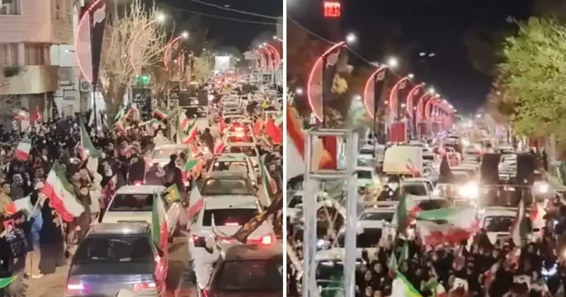 İranlılar sokaklarda ABD ve İsrail i protesto etti