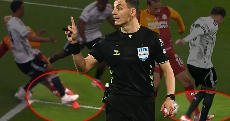 Derbide çok konuşulan pozisyonlar: Beşiktaş tan kırmızı, Galatasaray dan penaltı itirazı! Daha ne olması gerekiyor?