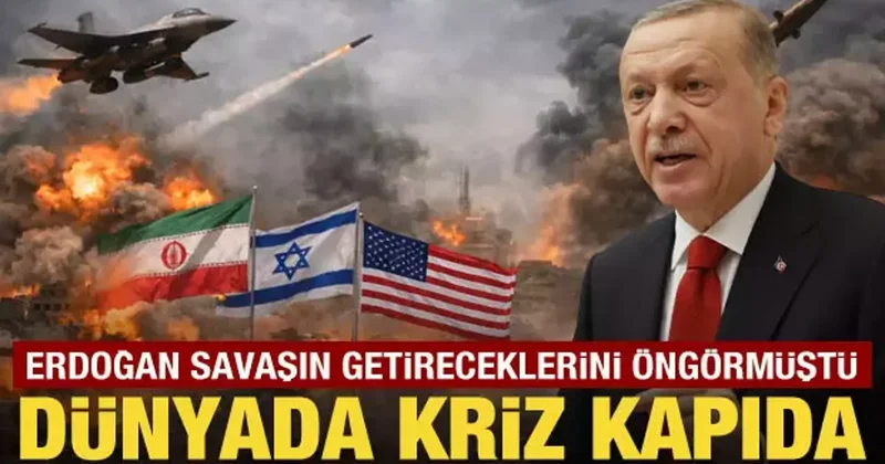 Dünyada kriz kapıda: Cumhurbaşkanı Erdoğan savaşın getireceklerini öngörmüştü