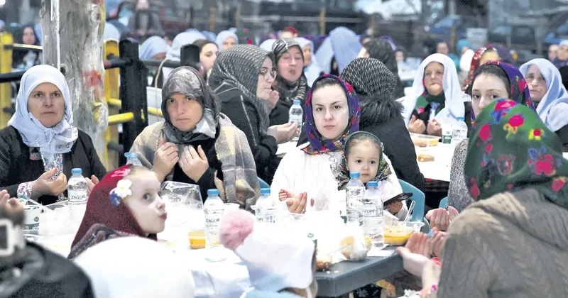 Ata topraklarında iftar sevinci