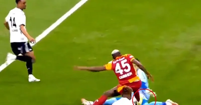 Beşiktaş tan Osimhen için kırmızı kart itirazı