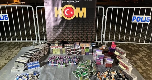 Düzce de çok sayıda kaçak elektronik sigara tütünü ele geçirildi Düzce Haberleri