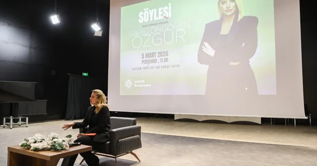 Gazeteci Göksü Öngören Özgür, Atatürk Üniversitesinde öğrencilerle buluştu Erzurum Haberleri