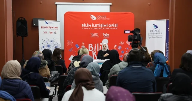 Bilim Kafe de kadın sağlığı ve erken tanının önemi konuşuldu Düzce Haberleri