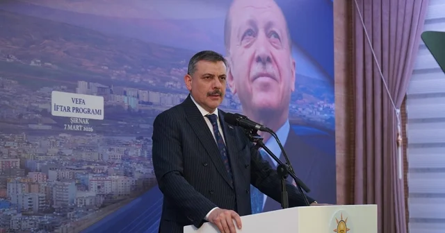 İçişleri Bakanı Çiftçi: Terör ihtimali ortadan kalktıkça bölgenin enerjisi kalkınmaya yönelecek Şırnak Haberleri