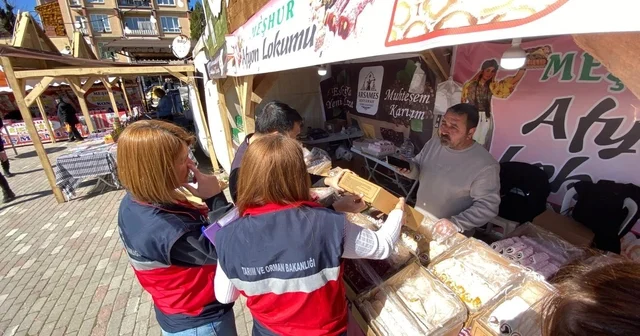 Tavşanlı da Ramazan Şenliği Fuarında gıda denetimi Kütahya Haberleri