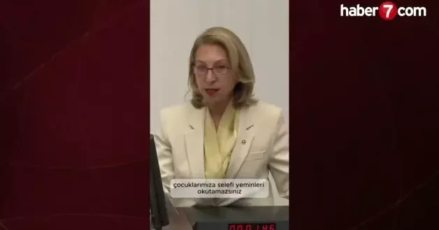 CHP Milletvekili Süreyya Öneş Derici: Türkiye asla bir İslam devleti olmayacak