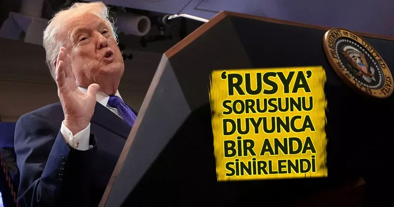Trump’ı çıldırtan soru! Rusya iddiasını duyunca çok kızdı: “Ne kadar salakça bir soru bu”