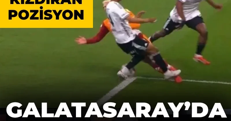 Galatasaray da penaltı itirazı: Taraftarlar isyan etti