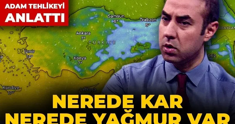 Kar İstanbul un uğrağına kadar gelecek
