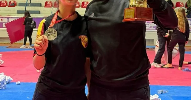 Arnavutluk ta altın madalya kazanan Elif Su, Bosna Hersek yolcusu İzmir Haberleri