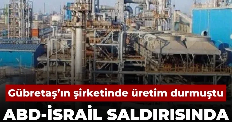 ABD İsrail Gübretaş’ın şirketini vurmuştu: 5 işçinin yaralandığı ortaya çıktı