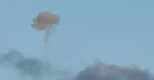 Tel Aviv de sirenler çaldı: İsrailliler sığınaklara koştu VİDEO İZLE