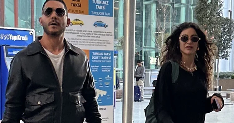 Atina dönüşü görüntülendiler... Biz kardeşiz ne aşkı