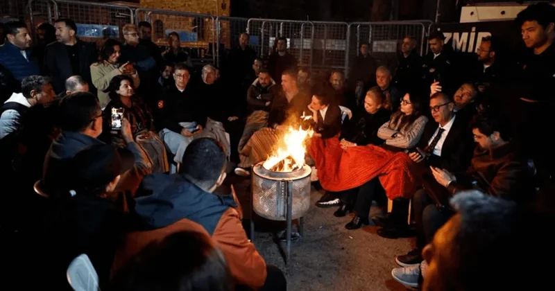 İzmir deki nöbet 2. gününde! Sözcü Gazetesi