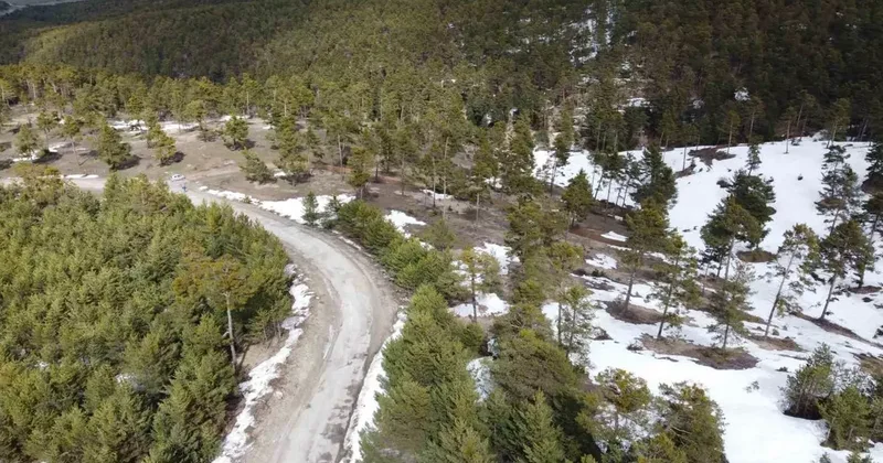 Yozgat’ın yükseklerinde kış ve bahar bir arada yaşanıyor