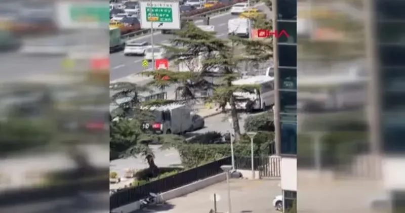 İsrail Konsolosluğu nun da bulunduğu binanın önünde silah sesleri