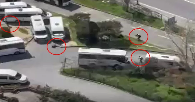 İstanbul daki İsrail Konsolosluğu önündeki çatışmadan ilk görüntüler