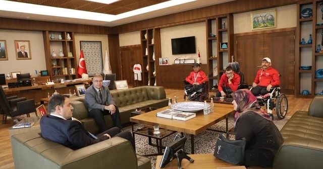 Vali Musa Işın dan başarılı Boccia sporcularına tebrik Kütahya Haberleri