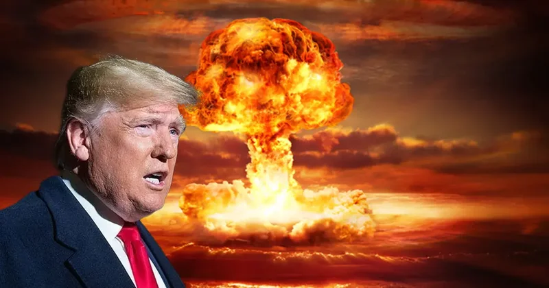 Trump ın İran tehdidi nükleer silah endişesi yarattı! Beyaz Saray dan açıklama geldi