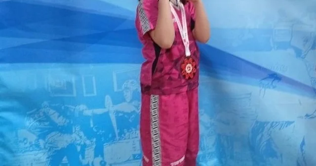 8 yaşındaki demir yumruk Nebahat Eda dan gururlandıran başarı Denizli Haberleri