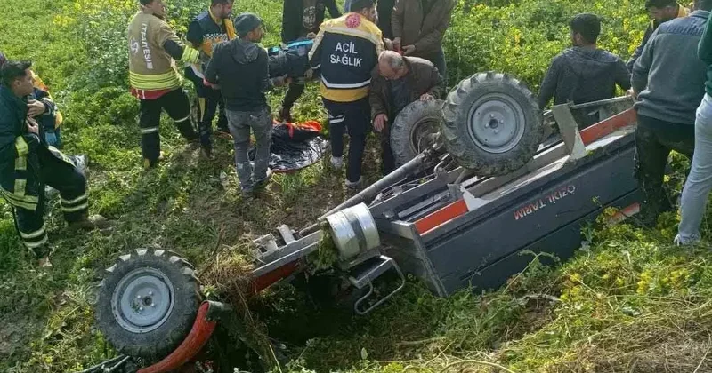 Takla atan patpatın sürücüsü yaralandı