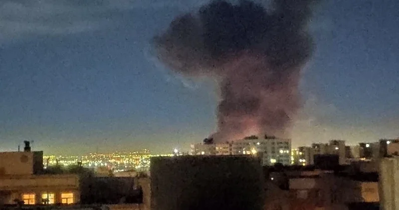 ABD İsrail İran ın başkenti Tahran a saldırdı: Patlama sesleri duyuldu Dünya Haberleri