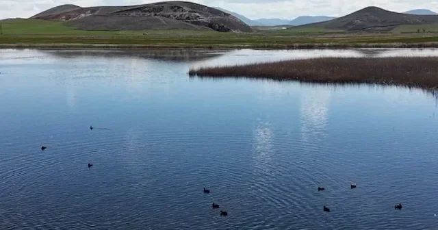 Kuruyan Çekmegöl yeniden hayat buldu VİDEO İZLE