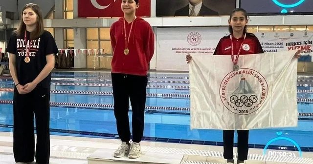 Körfezli genç yüzücüler TDT yüzme elemelerinde bölge birincisi oldu Kocaeli Haberleri