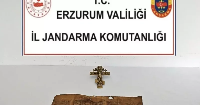 Erzurum’da tarihi eser operasyonu