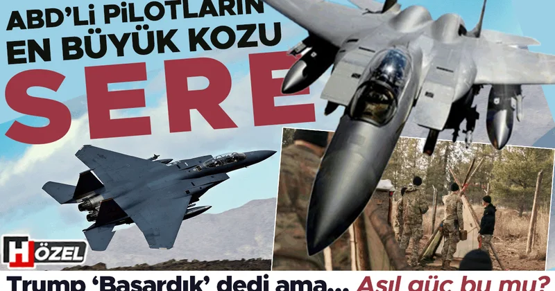 ABD’li pilotların en büyük kozu: SERE! Trump “Başardık” dedi ama… Asıl güç bu mu?