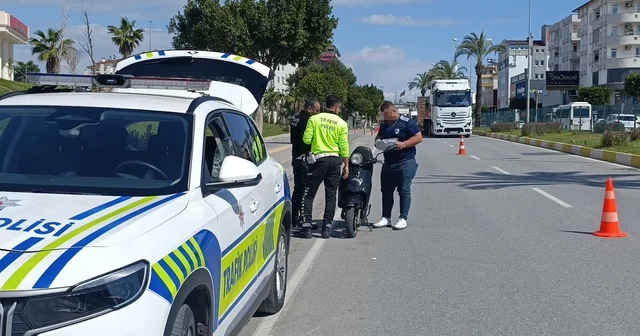 Antalya da elektrikli bisiklet sürücüsüne 126 bin TL ceza Antalya Haberleri