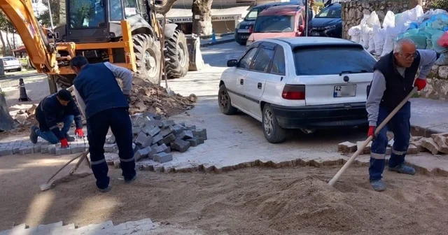 Şehzadeler de bozulan yol ve kaldırımlar için ihale yapıldı Manisa Haberleri