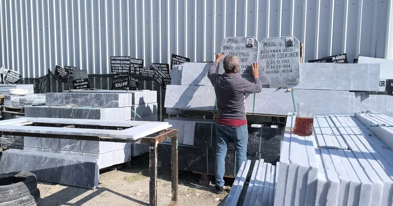 Zamlar mezar siparişini öne çekti: “Ölmeden mezarını yaptıran var” Sözcü Gazetesi