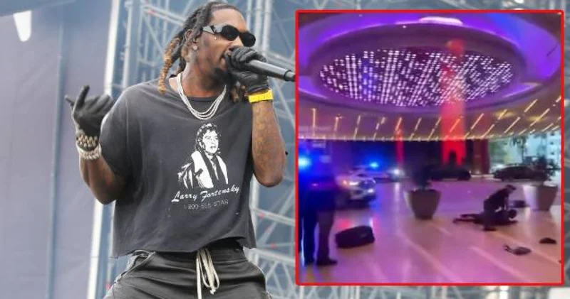 Rap şarkıcısı Offset silahla vuruldu