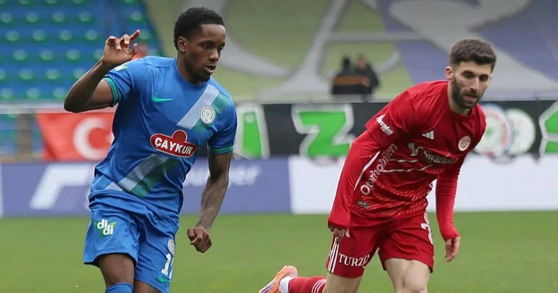 Çaykur Rizespor dan Adedire Mebude açıklaması!