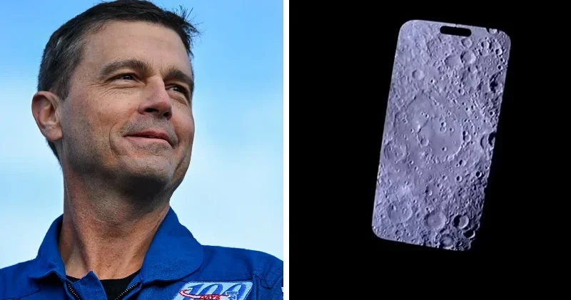 Astronot Reid Wiseman telefonla çektiği Ay fotoğrafını paylaştı Dünya Haberleri