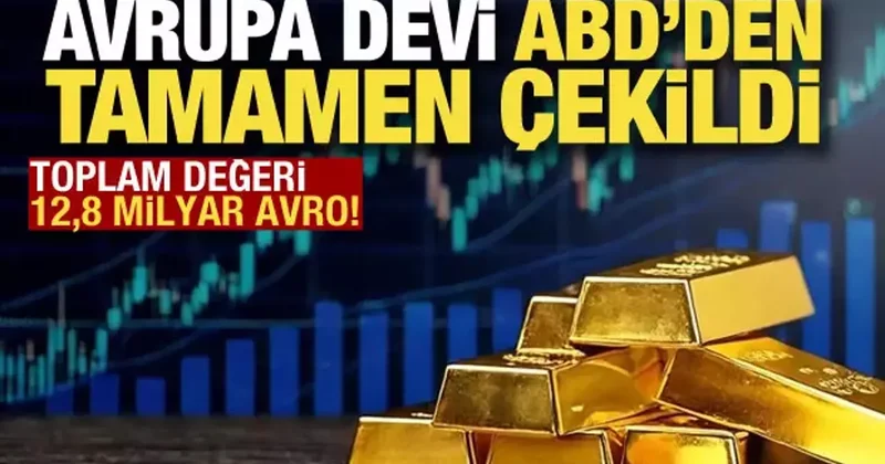 Fransa altın rezervlerini ABD den tamamen çekti