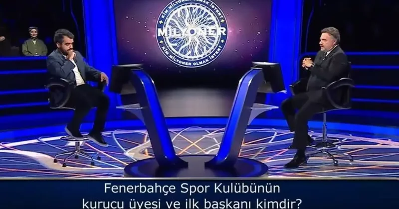 Kim Milyoner Olmak İster’de 1 Milyon TL’lik final sorusu Fenerbahçe’ye çıktı!