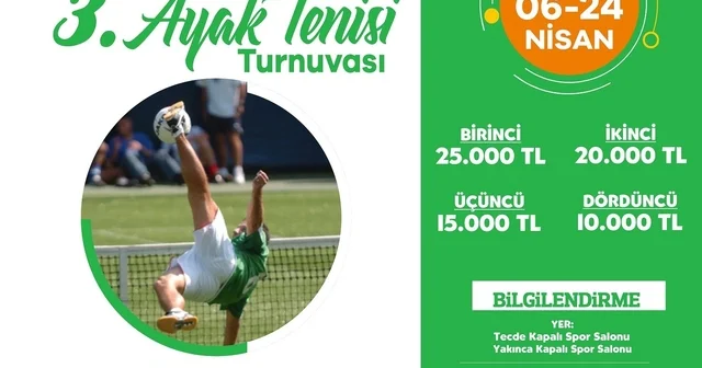 Yeşilyurt Belediyesi, 3. Ayak Tenisi Turnuvası düzenliyor Malatya Haberleri