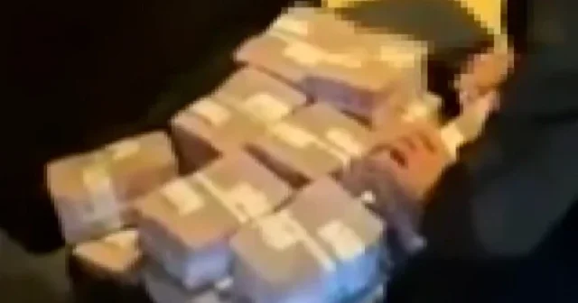 Üsküdar Belediyesi ne yönelik operasyonda ele geçirilen milyonlarca rüşvet parası ortaya çıktı VİDEO İZLE