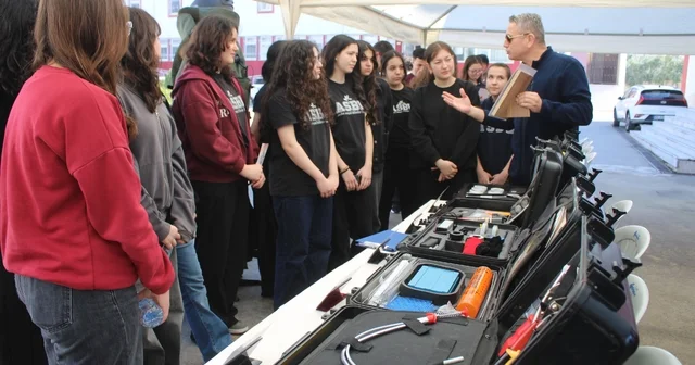 Aydın da liseli gençlere jandarma okulları tanıtıldı Aydın Haberleri